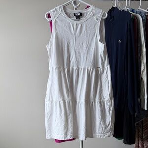 DKNY Crisp White Mini Dress